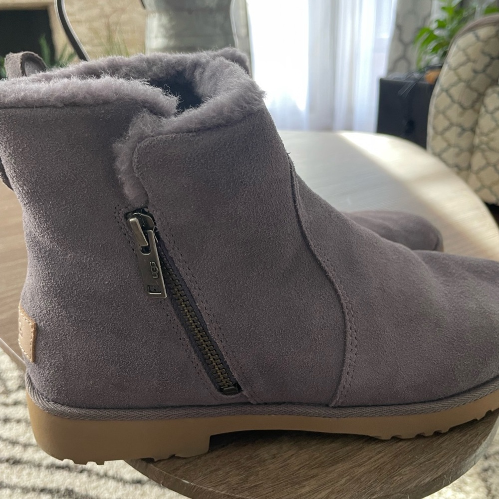 UGG Women's Gray Suede Boots